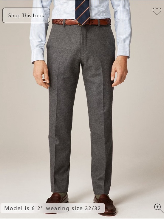 J. Crew Other - J. Crew men’s Ludlow Slim-fit suit pant in gray/black herringbone